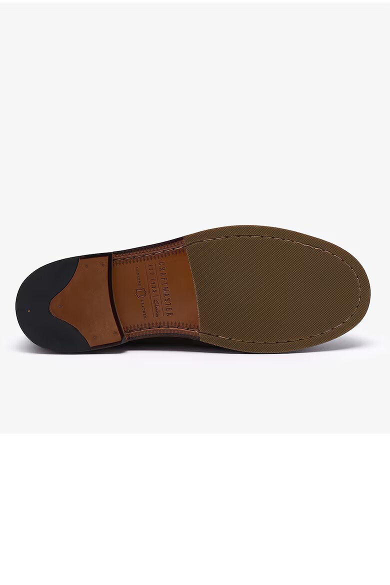 Clarks Велурени мокасини Craft James Персийски портокал