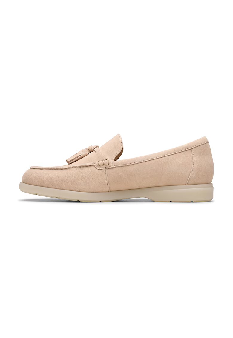 Clarks Велурени мокасини Narini Edge