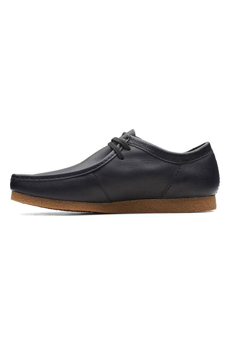 Clarks Велурени мокасини Shacre Черен