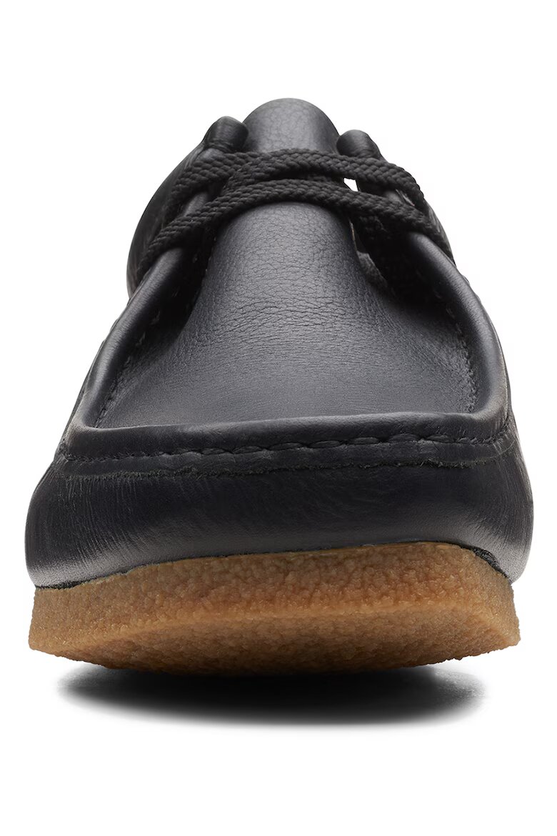 Clarks Велурени мокасини Shacre Черен
