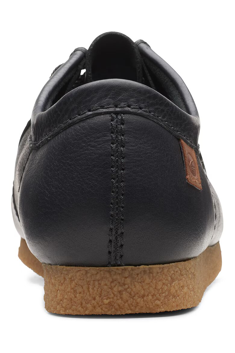 Clarks Велурени мокасини Shacre Черен