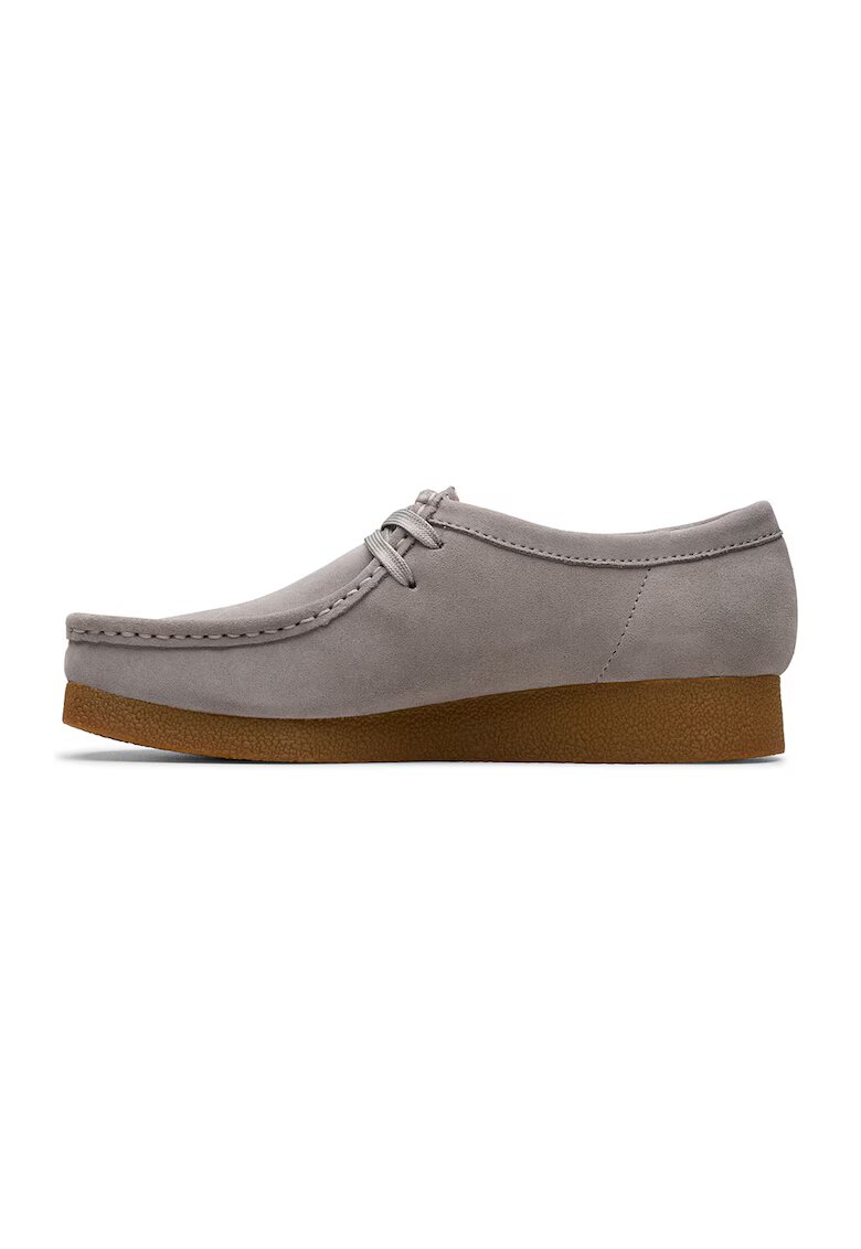 Clarks Велурени мокасини Wallabee