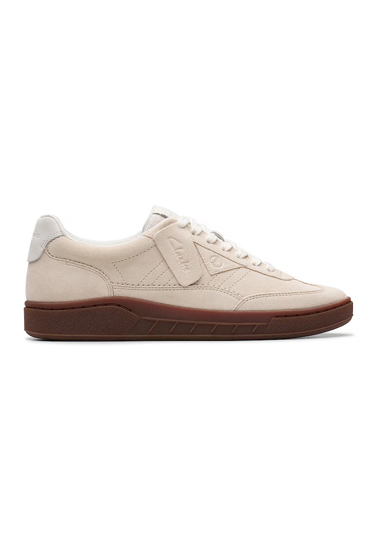 Clarks Велурени спортни обувки с връзки