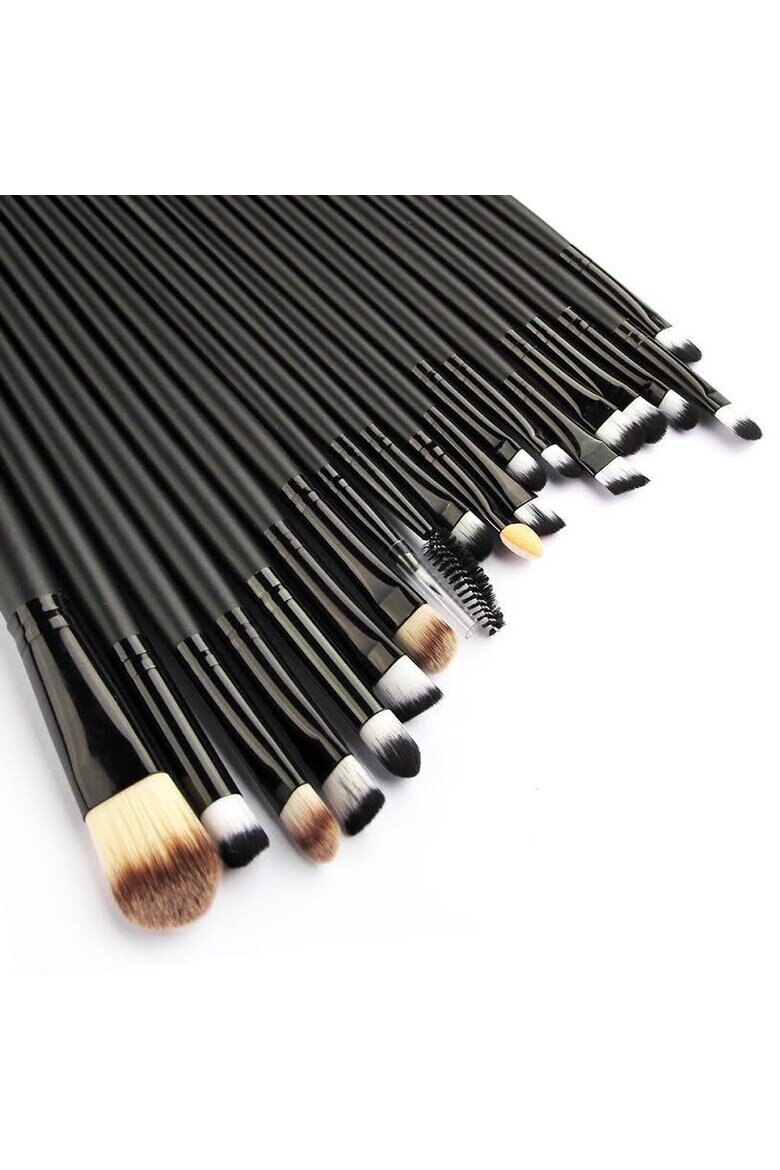 CLASSY BLACK Комплект четки за грим 20 броя