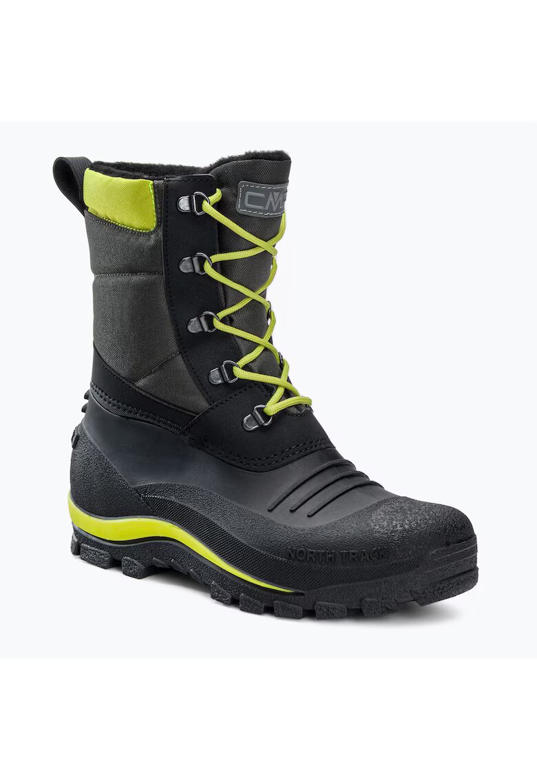 CMP Туристически обувки - Khalto Snowboots - полиестер - сиво/жълто