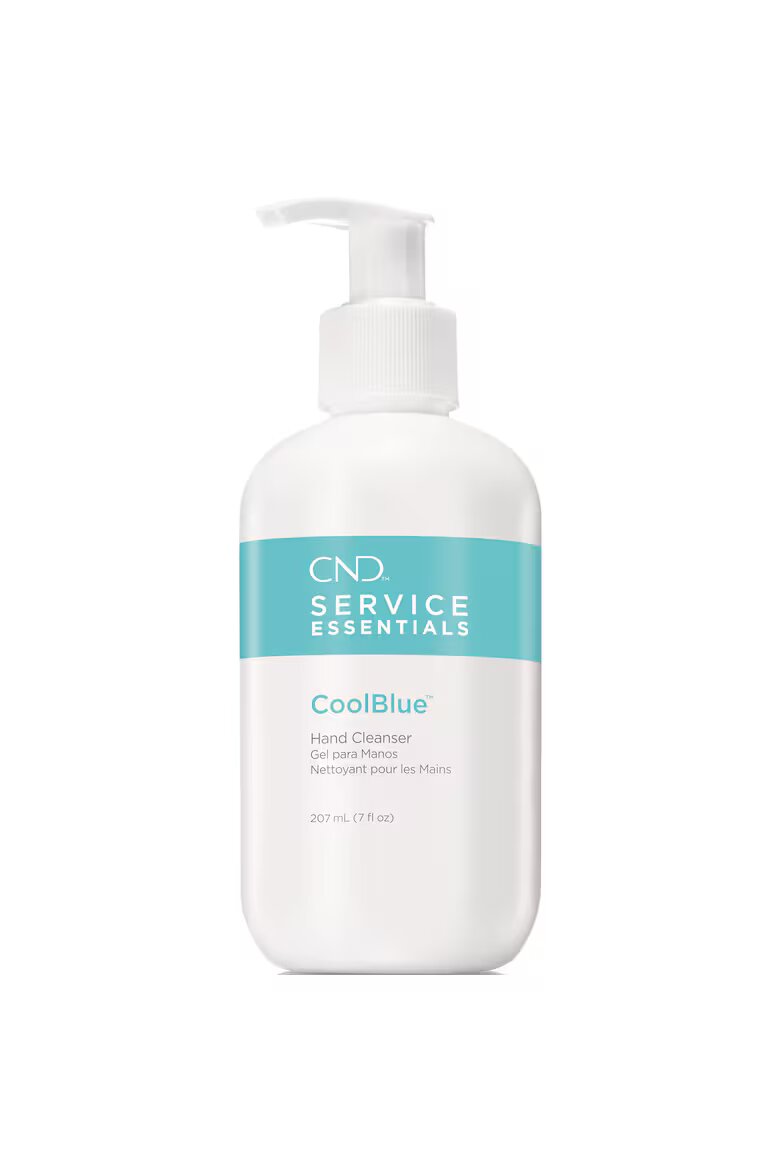 CND Почистващ разтвор за ръце COOLBLUE 207 мл