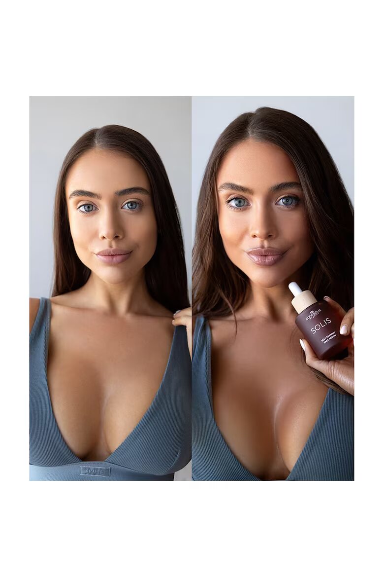 COCOSOLIS Автобронзиращ серум за лице с хиалуронова киселина SOLIS Self-tanning Face Serum 50 мл