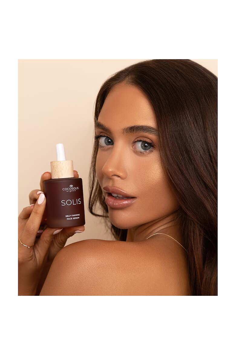 COCOSOLIS Автобронзиращ серум за лице с хиалуронова киселина SOLIS Self-tanning Face Serum 50 мл