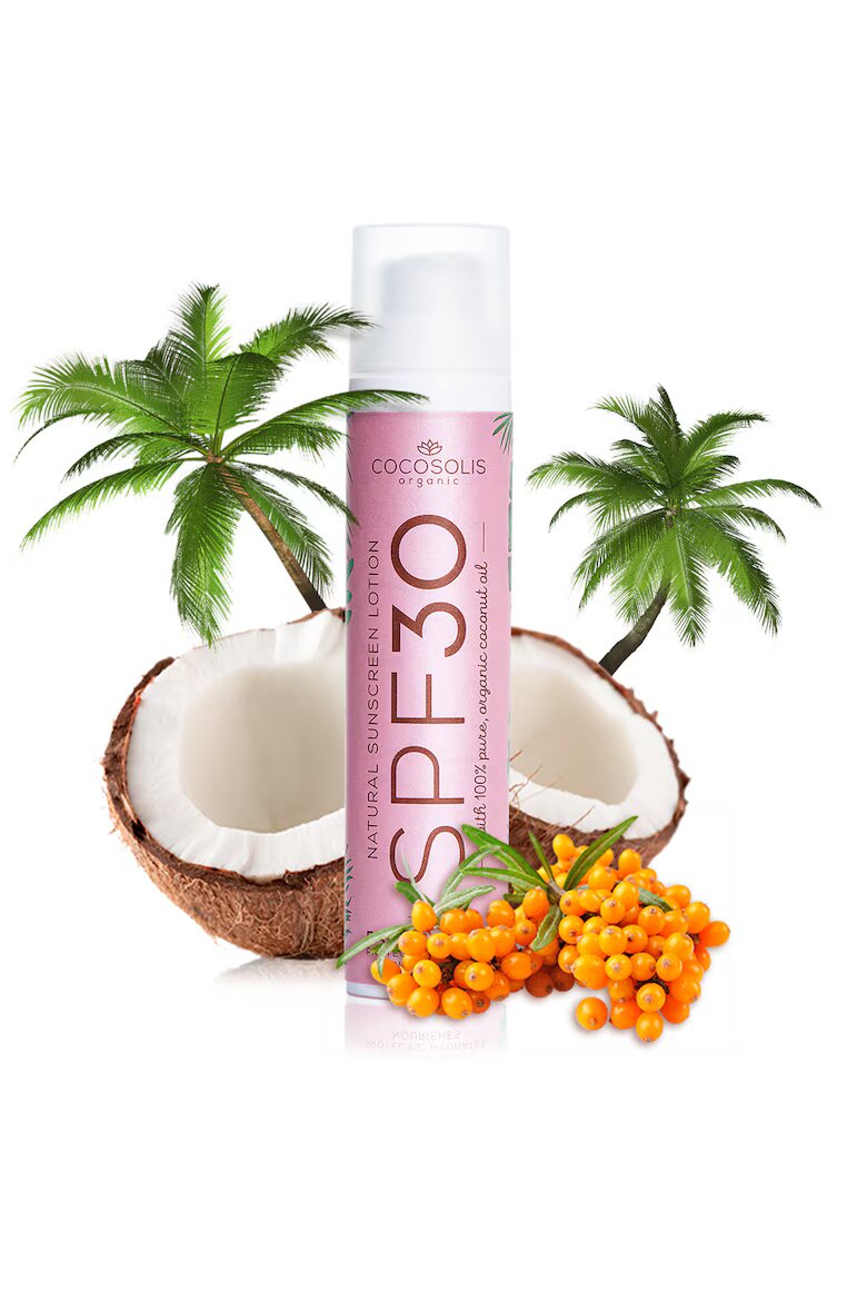 COCOSOLIS Слънцезащитен лосион SPF 30 натурален 100 гр