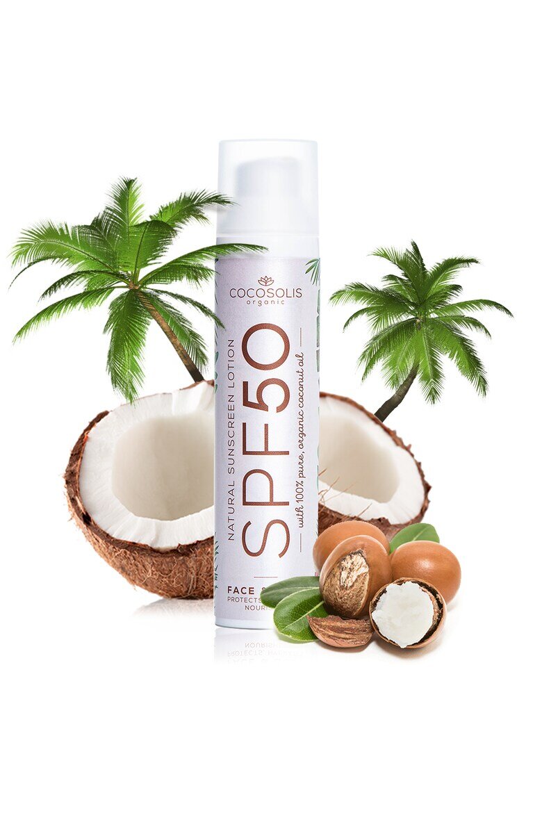 COCOSOLIS Слънцезащитен лосион SPF 50 натурален 100 гр