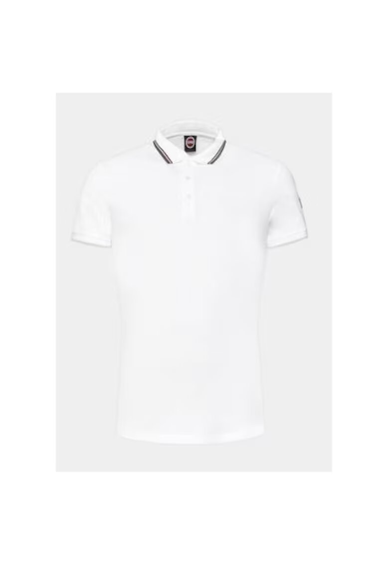 Colmar Мъжка поло риза 7659N 4SH - Памук - 2XL INTL - Бяла