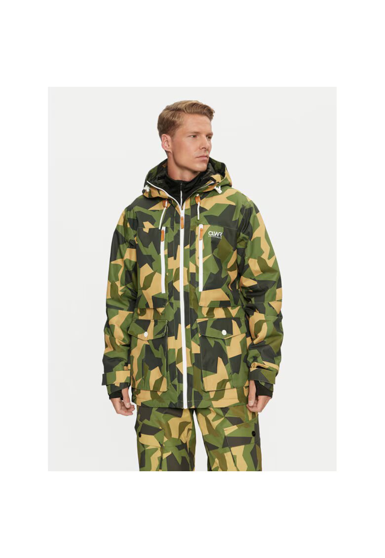 Colourwear Мъжко ски яке - 304704024 - Рециклиран полиестер - Многоцветно