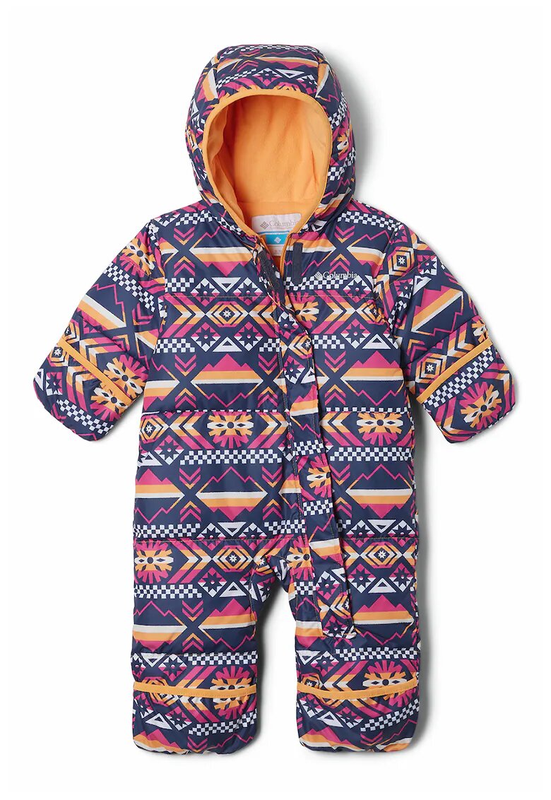 Columbia Пухен гащеризон Snugly Bunny за зимни спортове - Праскова/Тъмносин