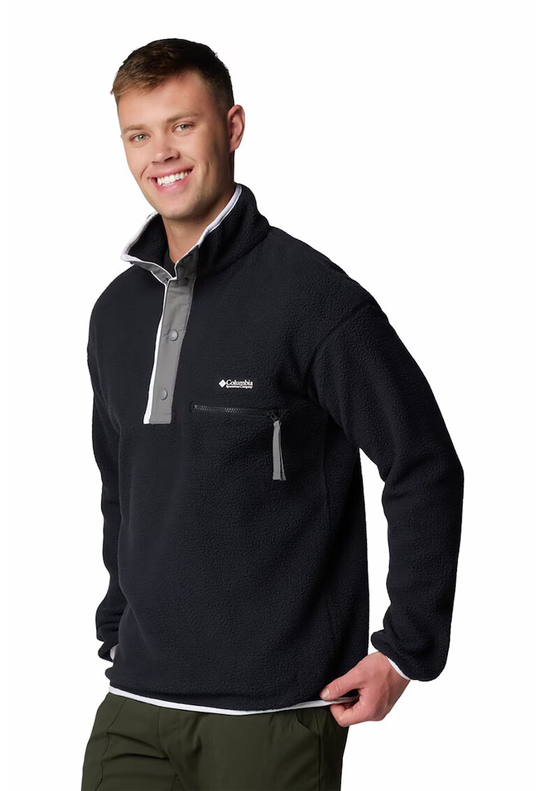 Columbia Трекинг суитшърт Helvetia II с капси - Черен/Сив