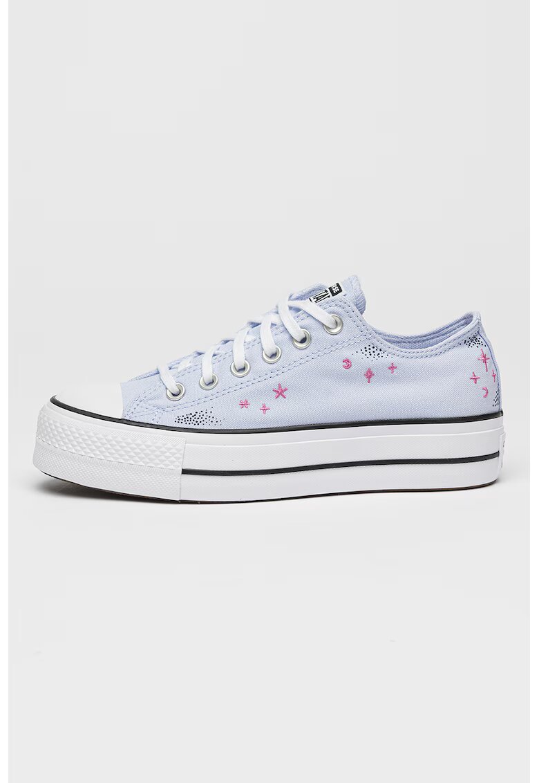 Converse Бродирани тренировъчни обувки Lift с платформа
