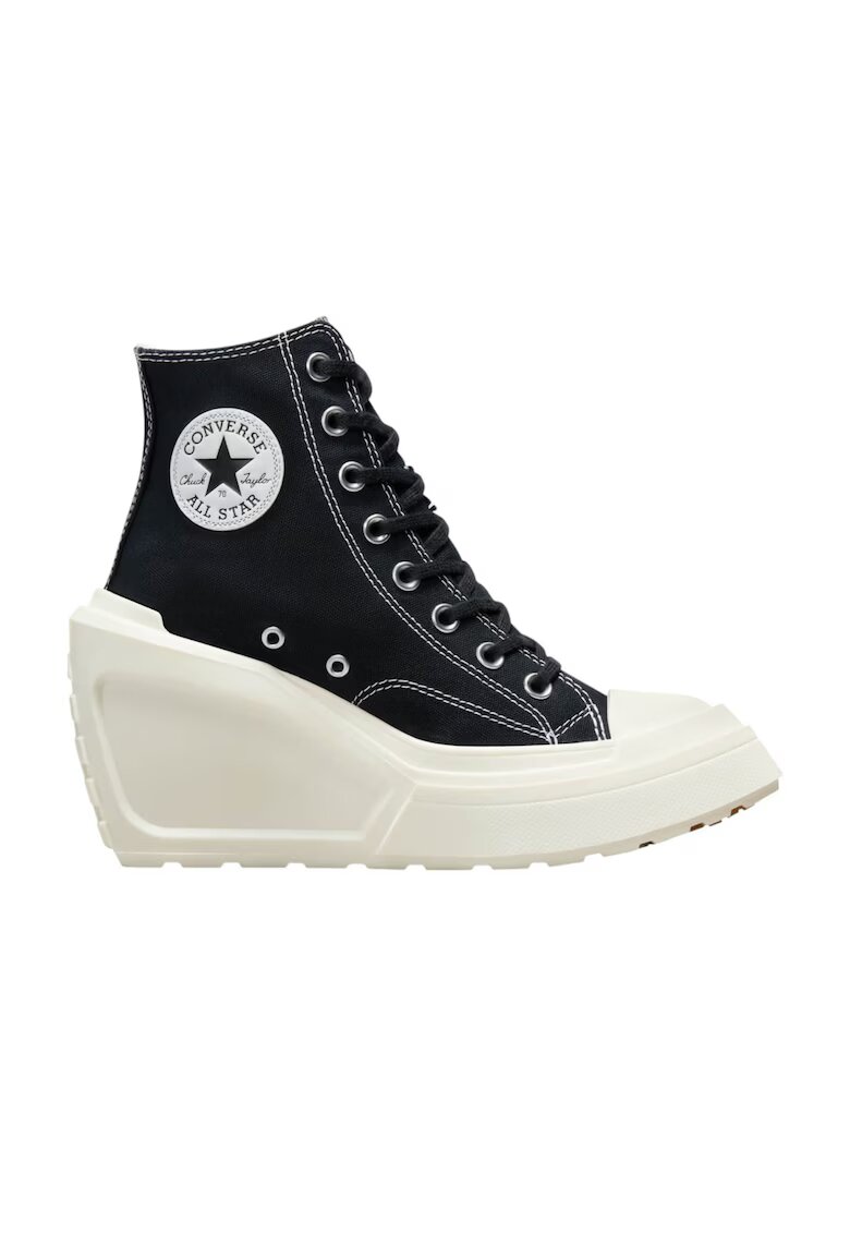 Converse Черни маратонки Chuck 70 De Luxe Wedge