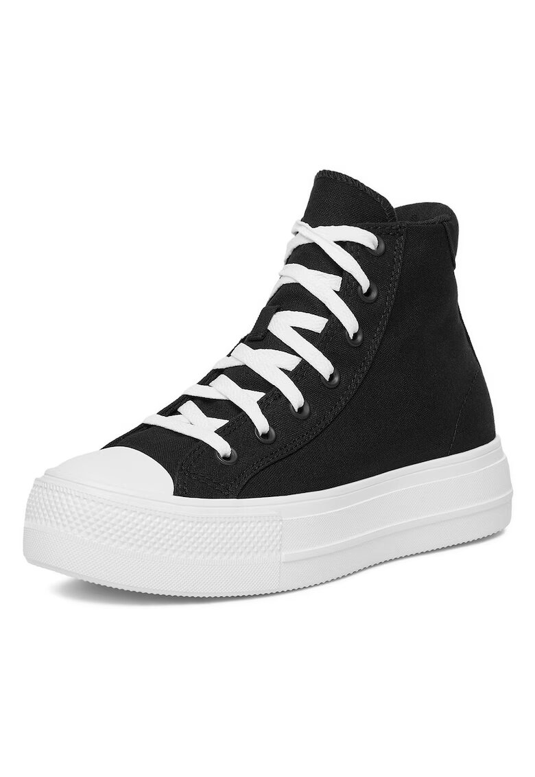 Converse Дамски кецове - платформа - - текстил