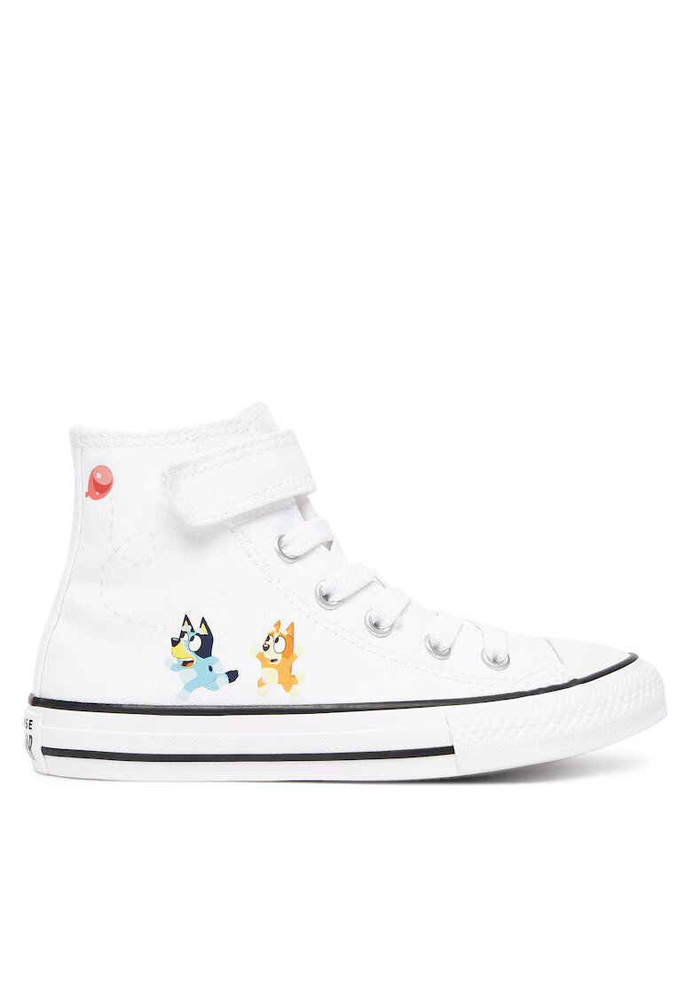Converse Дамски кецове - текстил - бели