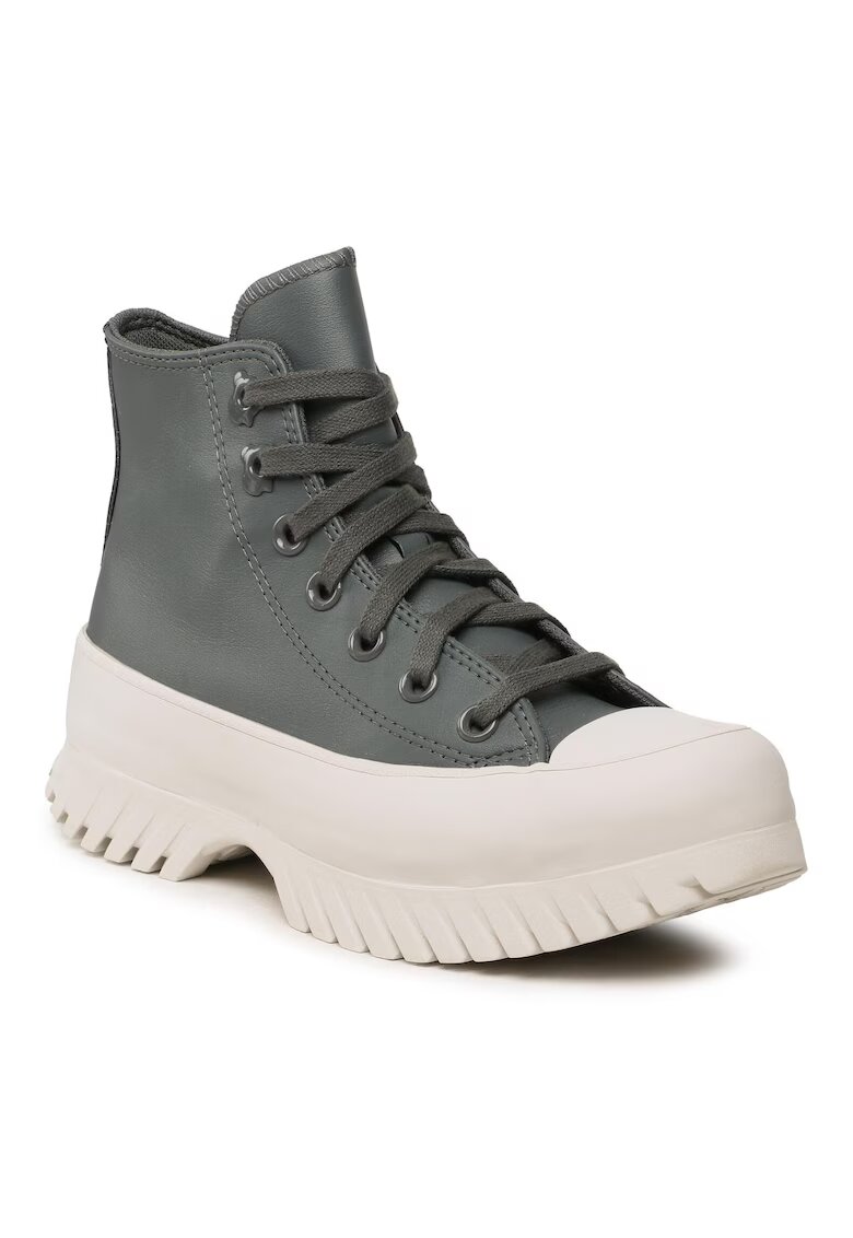 Converse Дамски маратонки - 302719150 - Еко кожа - Сиви