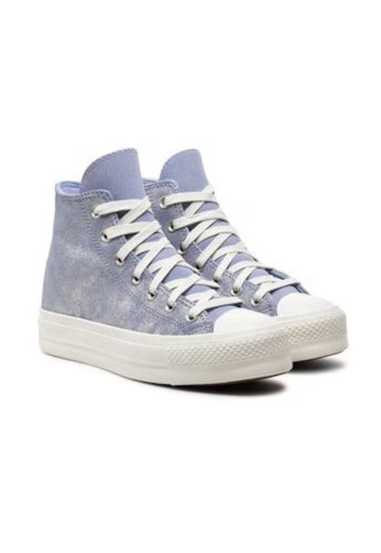 Converse Дамски обувки 304038778 - Естествена кожа - Лилав