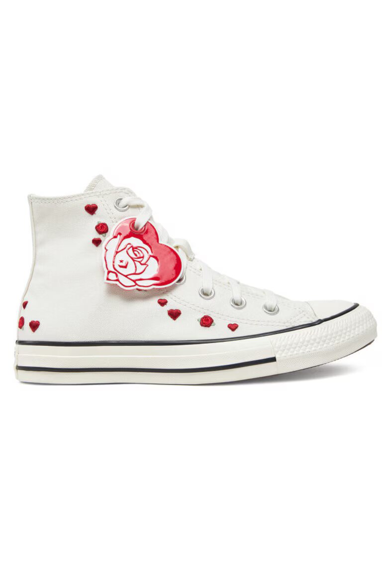 Converse Дамски обувки 304830587 - Текстил - Бели