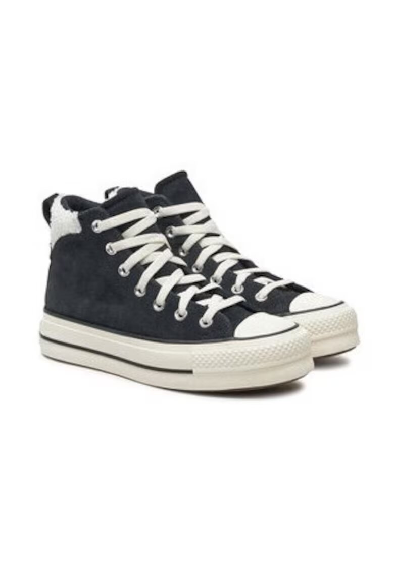 Converse Дамски обувки 304942464 - Естествена кожа - Черни