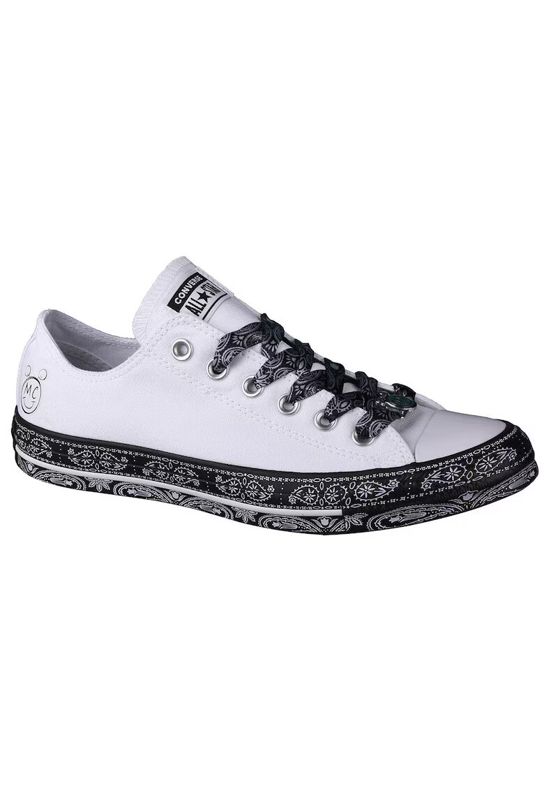 Converse Дамски спортни обувки - X Miley Cyrus Chuck Taylor All Star - платнени - бели