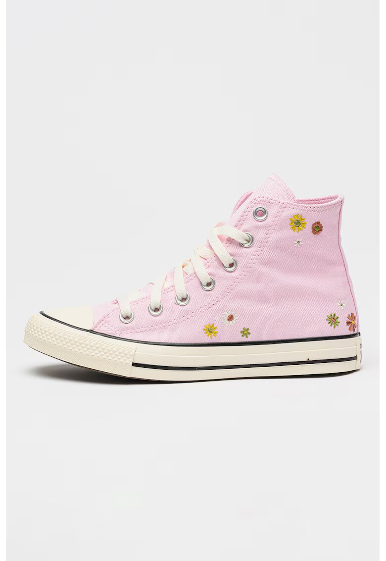 Converse Флорални спортни обувки Chuck Taylor All Star с висок профил