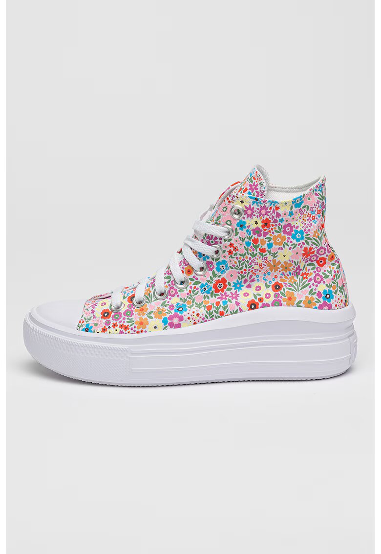 Converse Флорални тренировъчни обувки Move с платформа