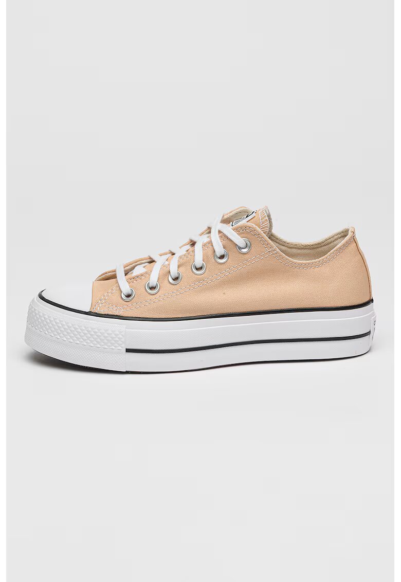 Converse Кецове All Star Lift с платформа - Тъмнобежово