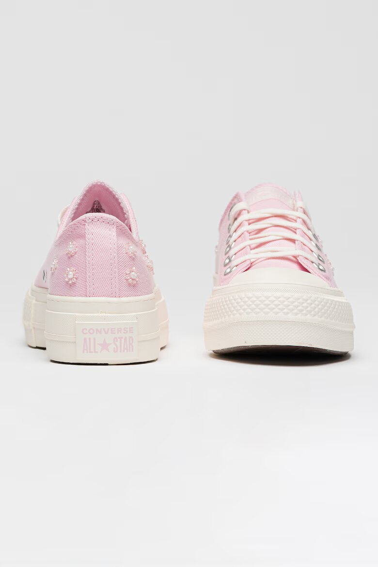 Converse Кецове Chuck Taylor All Star Lift с мъниста Розово
