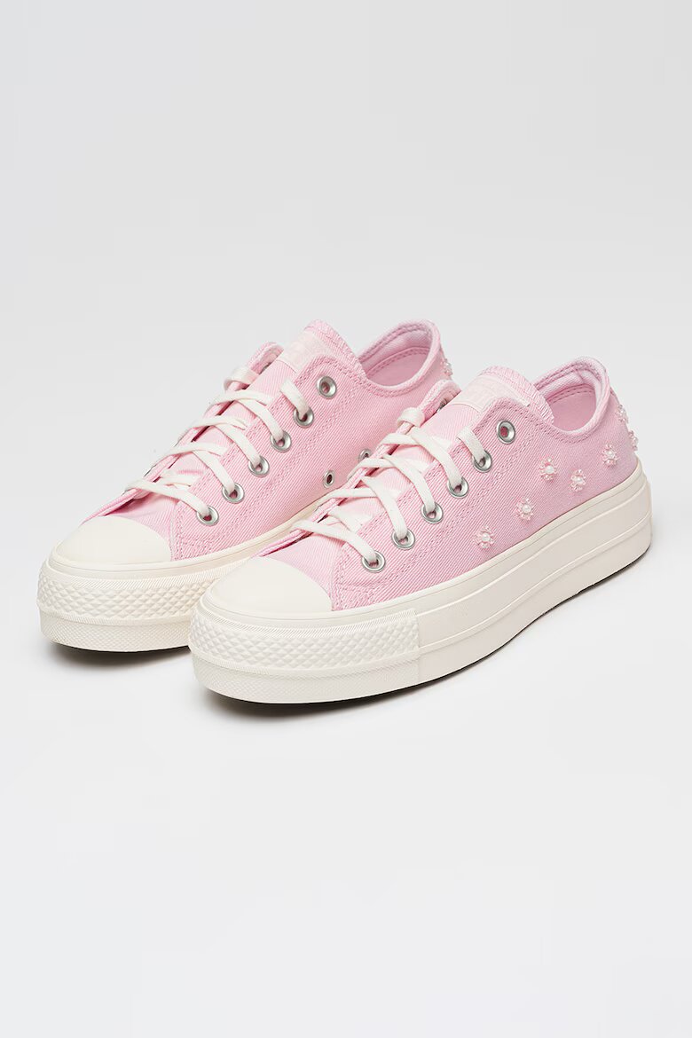 Converse Кецове Chuck Taylor All Star Lift с мъниста Розово