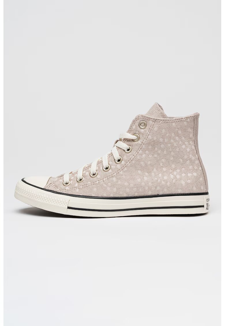 Converse Кецове Chuck Taylor All Star с принт - Черен/Сив/Бежов