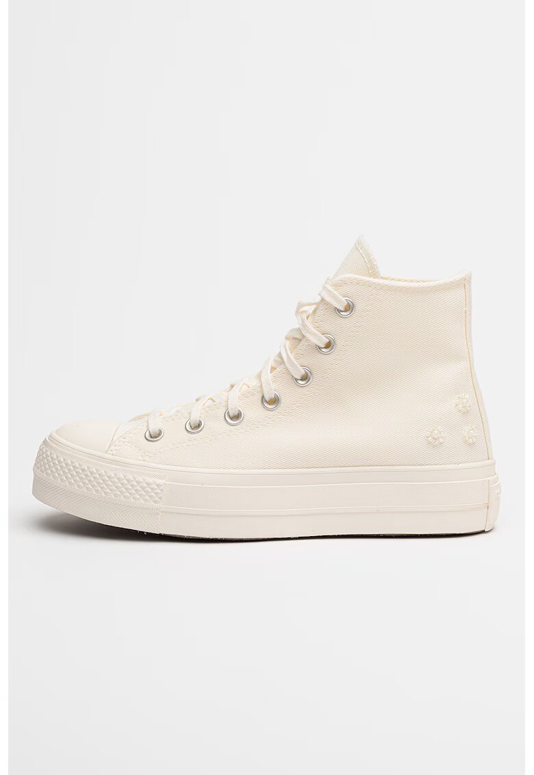 Converse Кецове Chuck Taylor All Star с висок профил - Бял/Черен