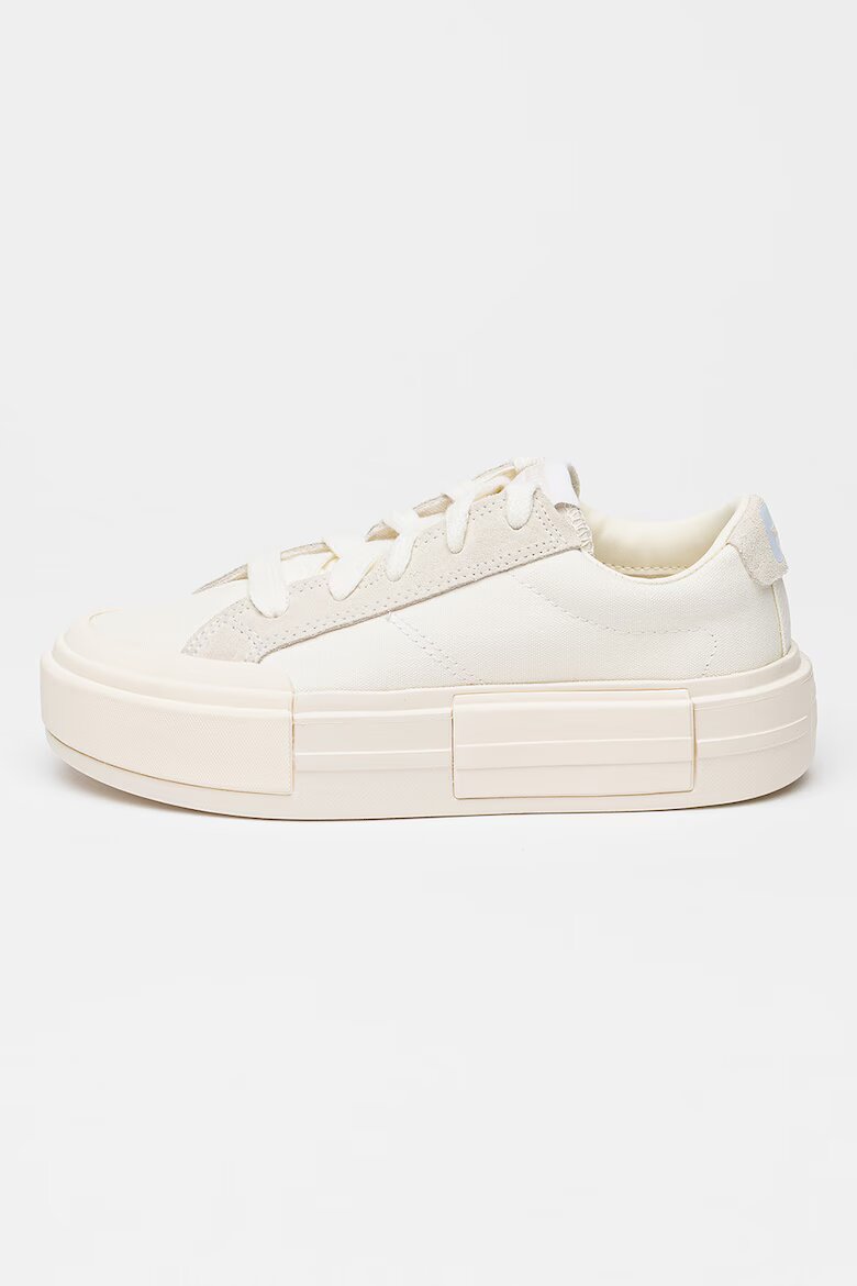 Converse Кецове Cruise с равна платформа и велур Крем