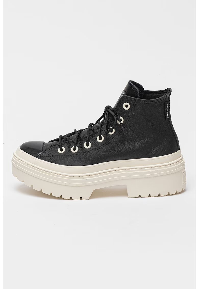 Converse Кецове с лого - Черен/Мръснобял