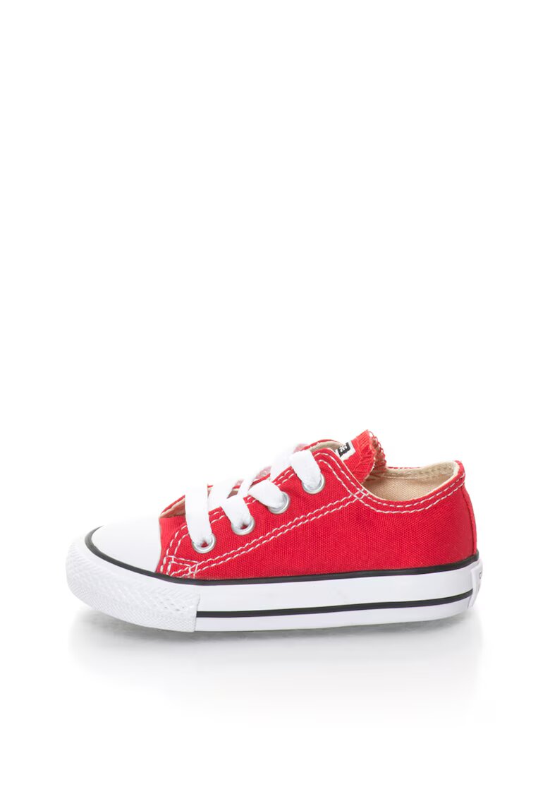 Converse Кецове с лого - Червен -