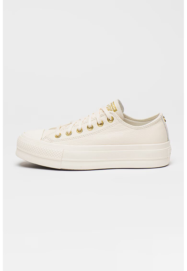 Converse Кожени спортни обувки Chuck Taylor All Star с подсилен връх