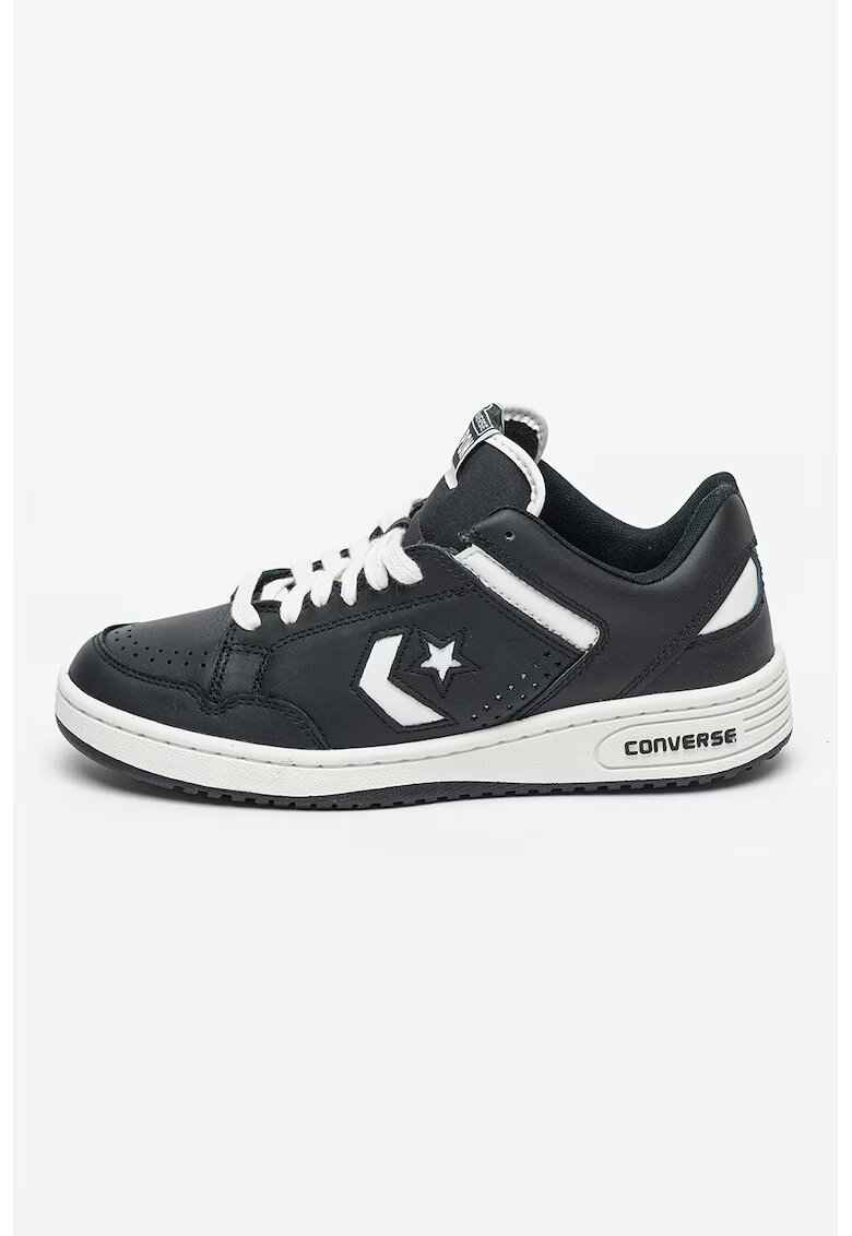 Converse Кожени спортни обувки Weapon - Черен/Бял