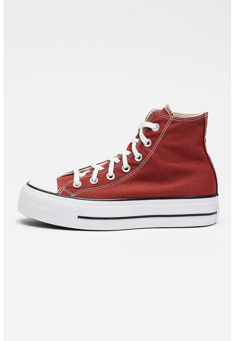 Converse Платнени кецове Chuck Taylor All Star Lift с равна платформа