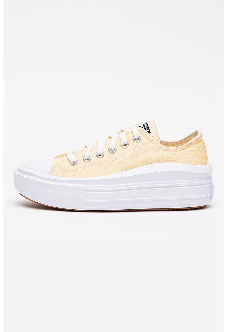 Converse Платнени спортни обувки Chuck Taylor All Star Move с платформа