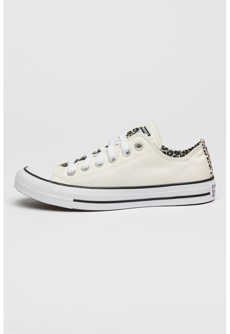 Converse Платнени тренировъчни обувки с животинска шарка с нисък профил