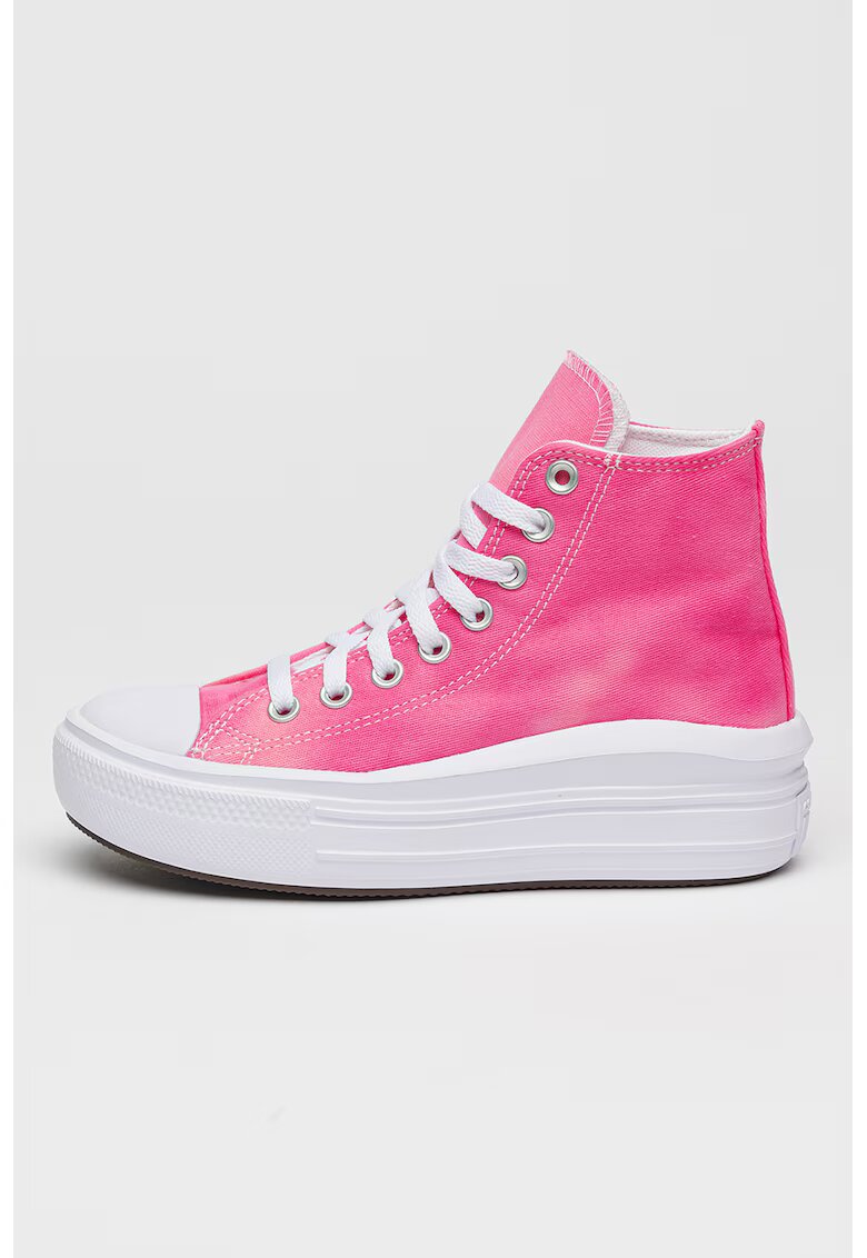 Converse Спортни обувки All Star Move с равна платформа - Фуксия