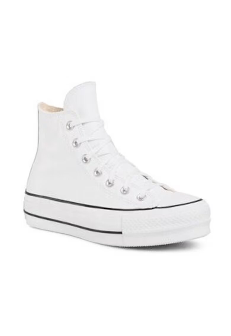 Converse Спортни обувки Chuck Taylor All Star Lift Leather High - Бял