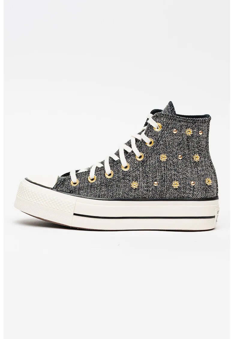 Converse Спортни обувки Chuck Taylor All Star Lift с платформа - Черен/Крем