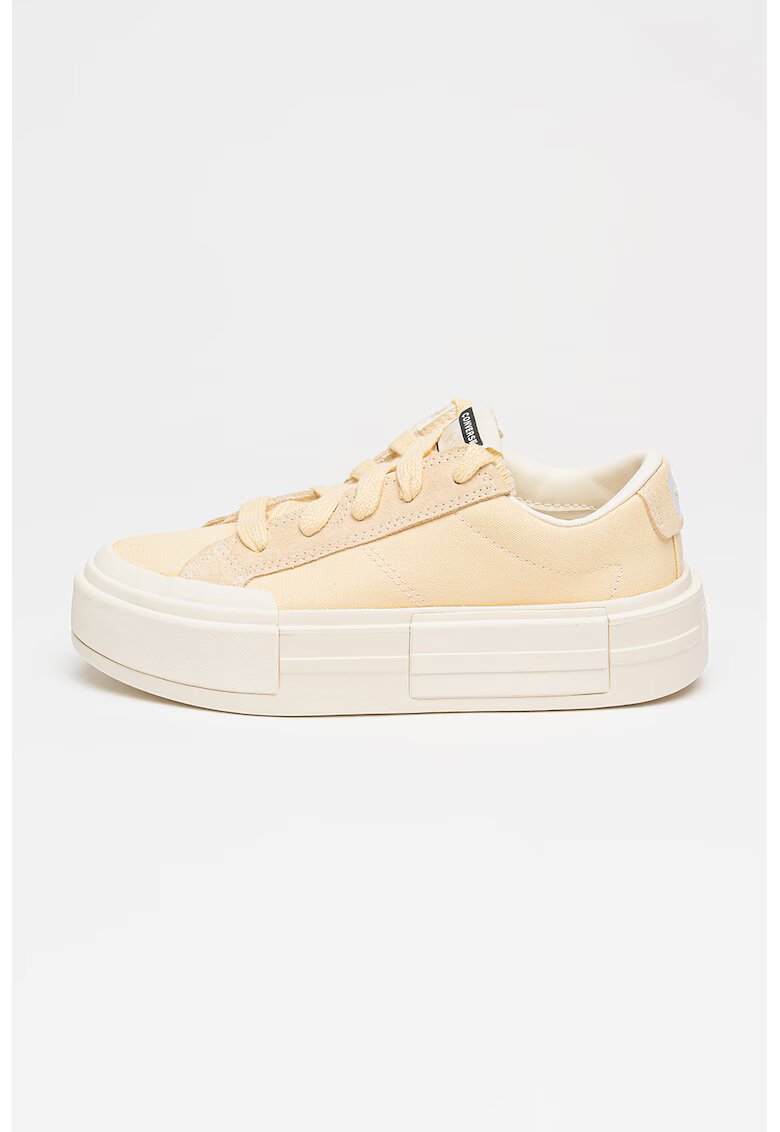 Converse Спортни обувки Cruise с равна платформа и връзки - Светло жълто