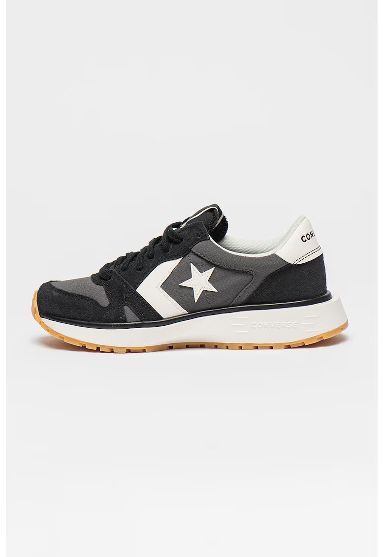 Converse Спортни обувки Omega с велур - Черен/Антрацитно сиво