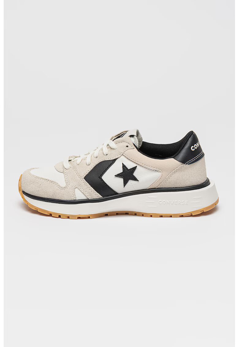 Converse Спортни обувки Omni с велур - Бял/Черен/Светло