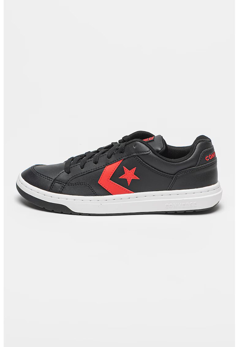 Converse Спортни обувки от еко кожа Chuck Taylor All Star с лого - Червен/Черен