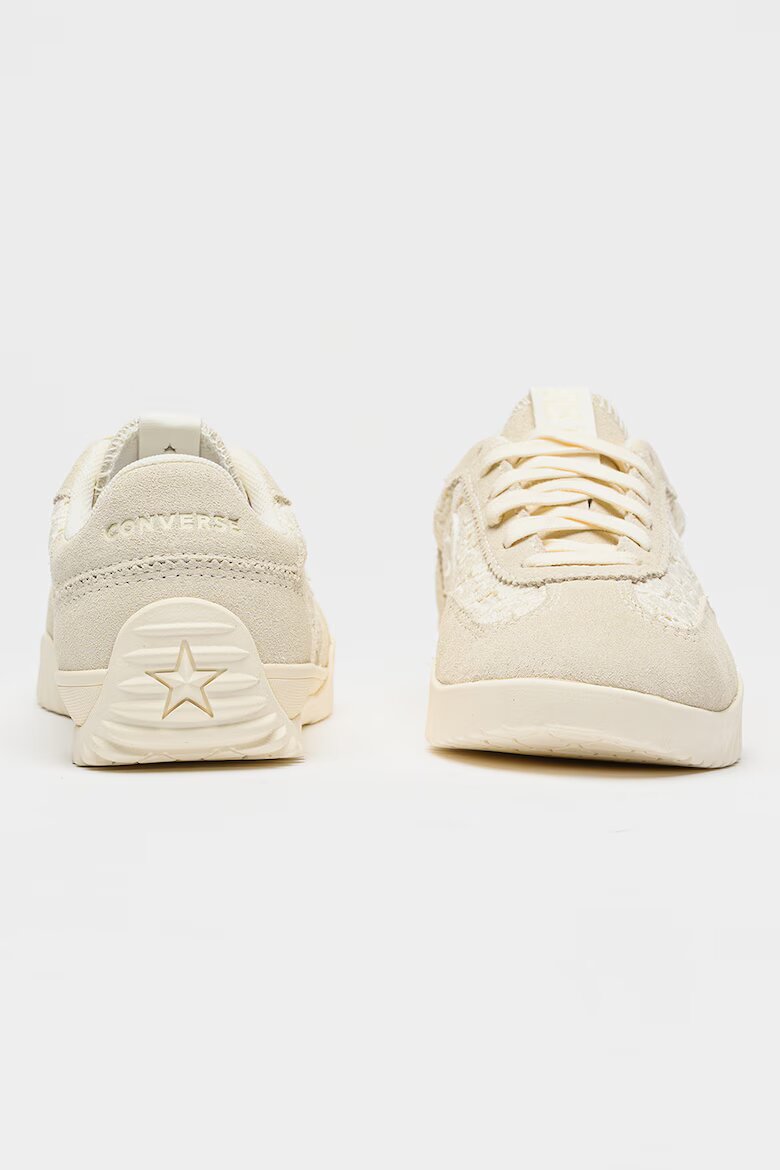 Converse Спортни обувки Run Star с велур Крем